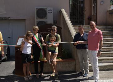 Inaugurata Lantica Via Dellacqua Borghetto
